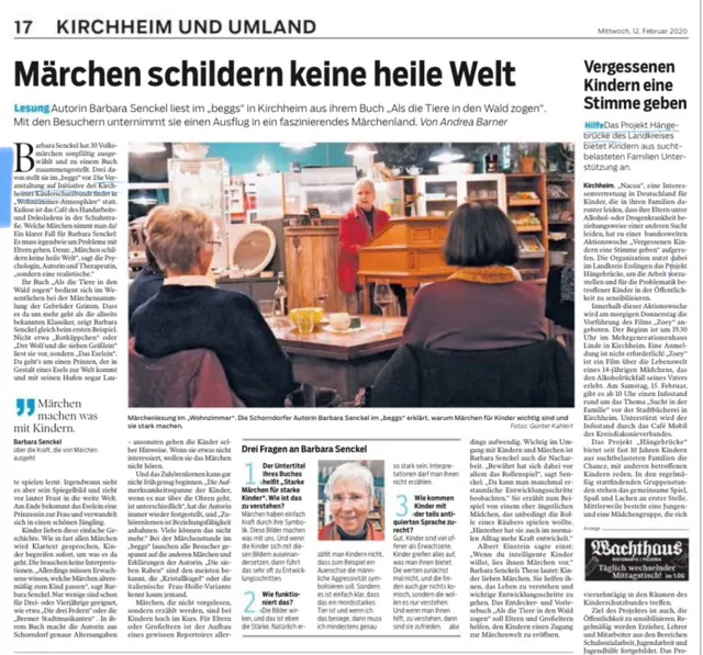 Märchen schildern keine heile Welt